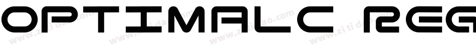OptimalC Regular字体转换